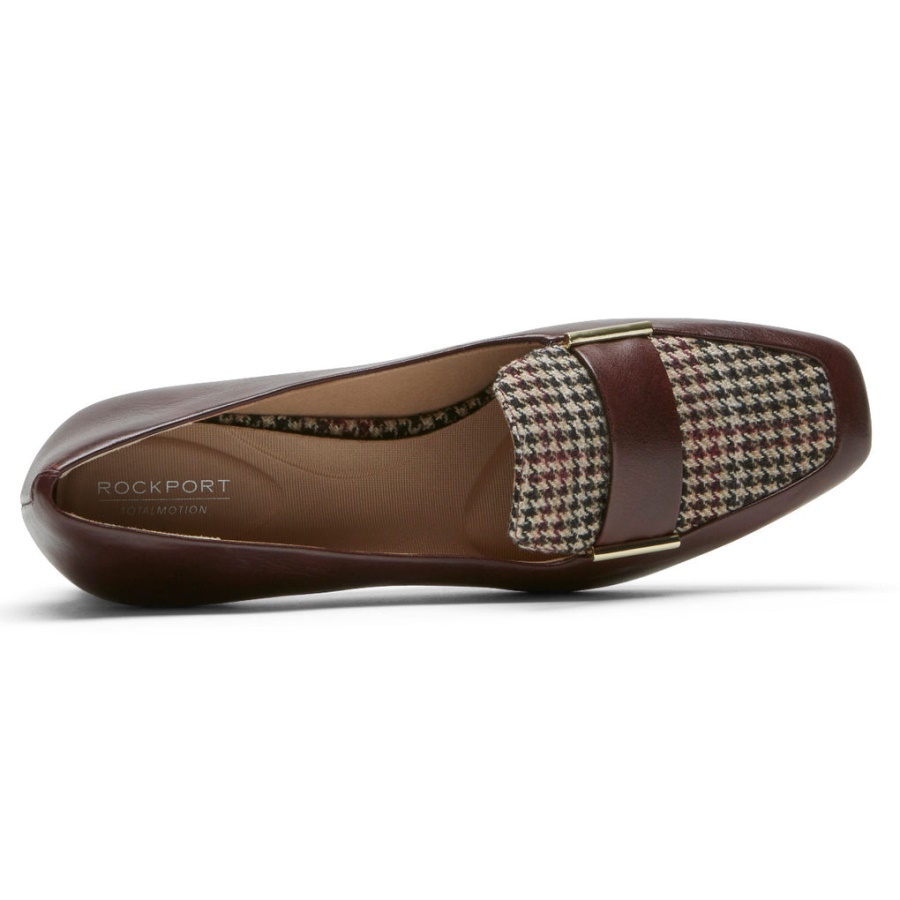 Rockport Dame Total Motion Esma Loafer Bourbon Pledd