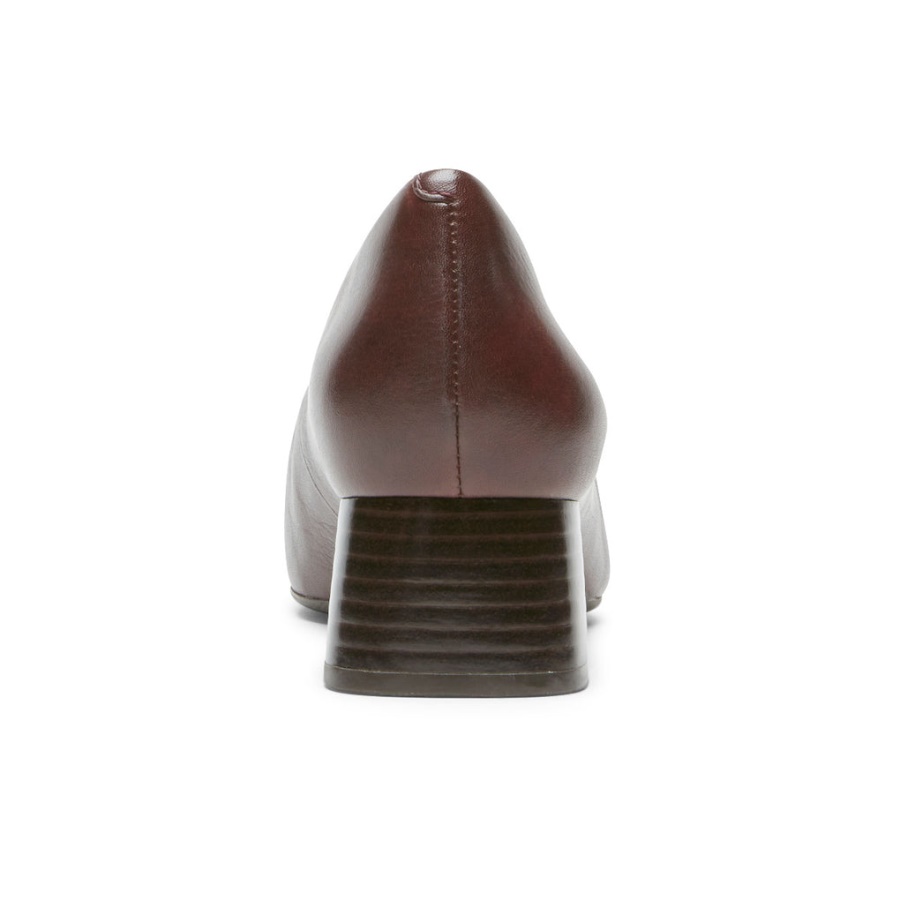 Rockport Dame Total Motion Esma Loafer Bourbon Pledd