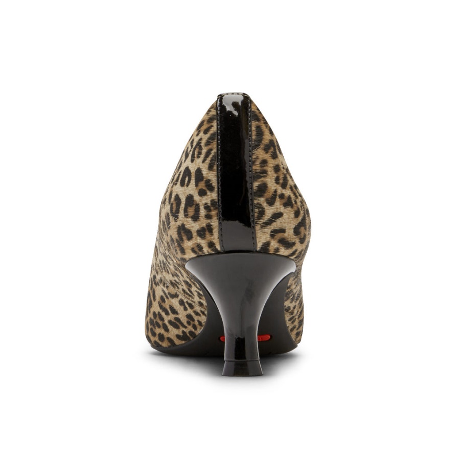 Rockport Dame Total Motion Kaiya V Hæl Beige