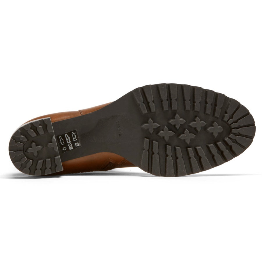 Rockport Dame Total Motion Lagos Bootie Tan