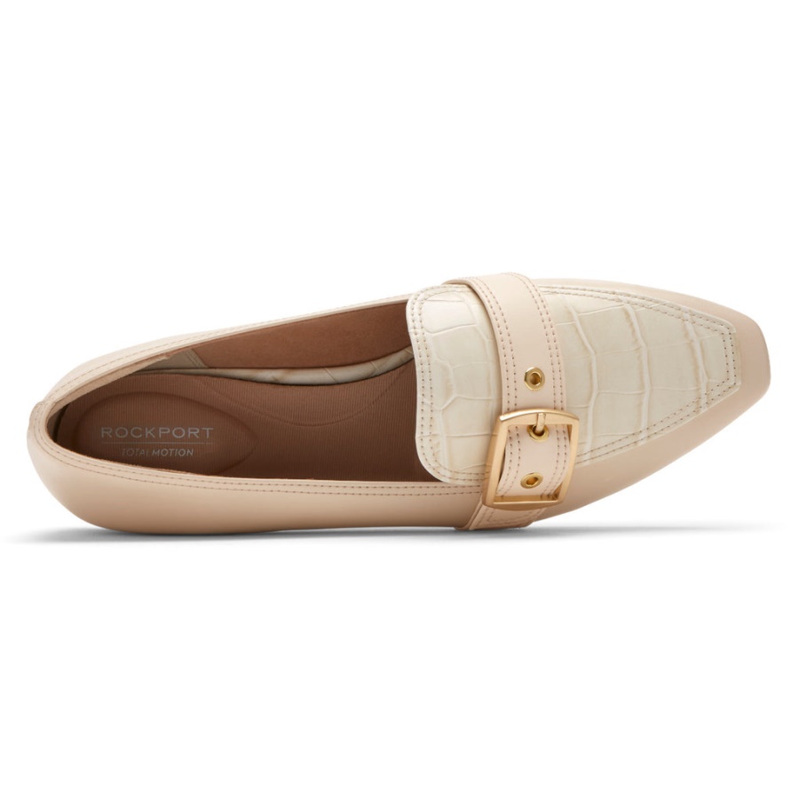 Rockport Dame Total Motion Laylani Spenne Loafer Vanilje