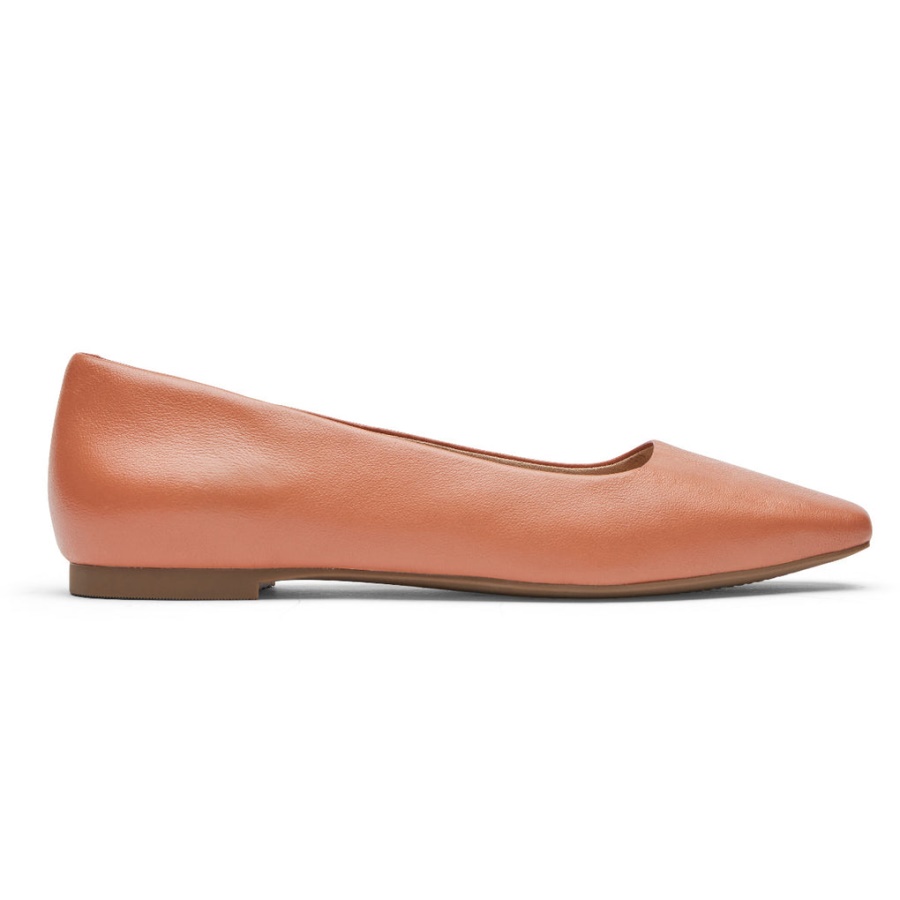 Rockport Kvinners Total Motion Laylani Vanlig Ballett Flat Picante