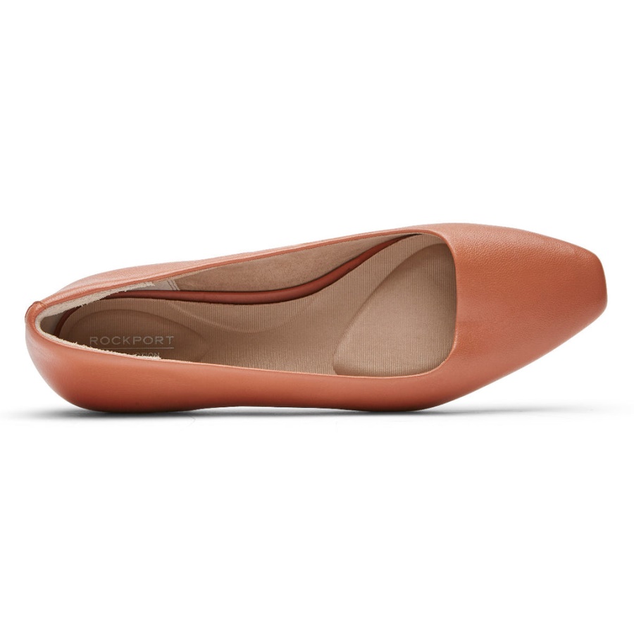 Rockport Kvinners Total Motion Laylani Vanlig Ballett Flat Picante