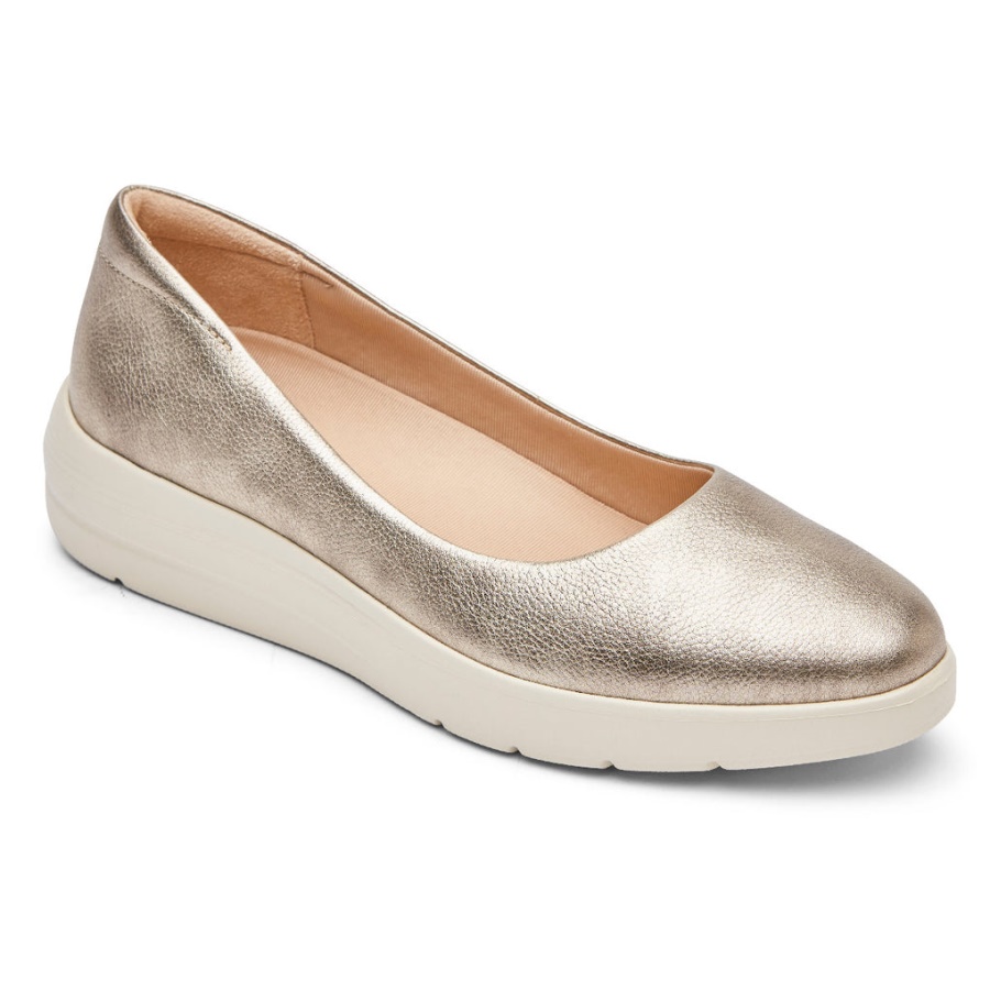 Rockport Kvinners Total Motion Lillie Ballet Flat Starlight