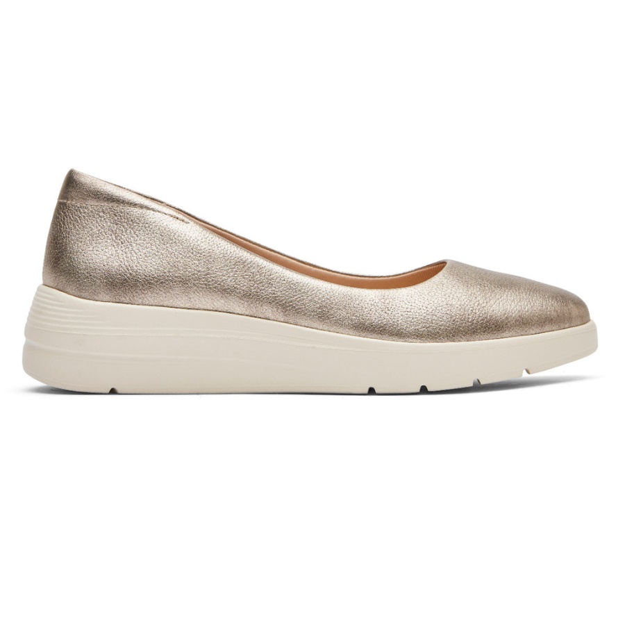 Rockport Kvinners Total Motion Lillie Ballet Flat Starlight