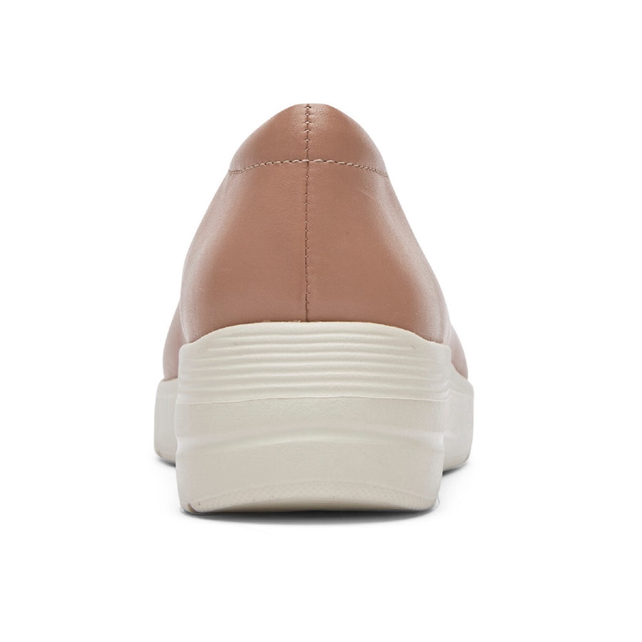 Rockport Kvinners Total Motion Lillie Ballett Flat Toscana Rosa