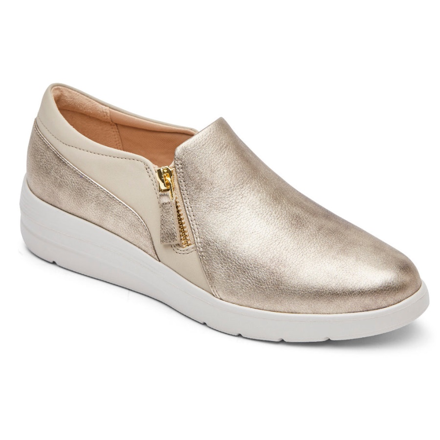 Rockport Dame Total Motion Lillie Side Glidelås Sneaker Starlight