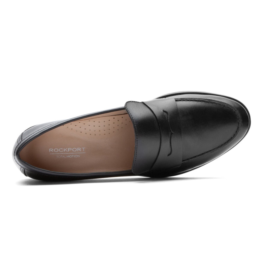 Rockport Dame Total Motion Sena Penny Loafer Svart