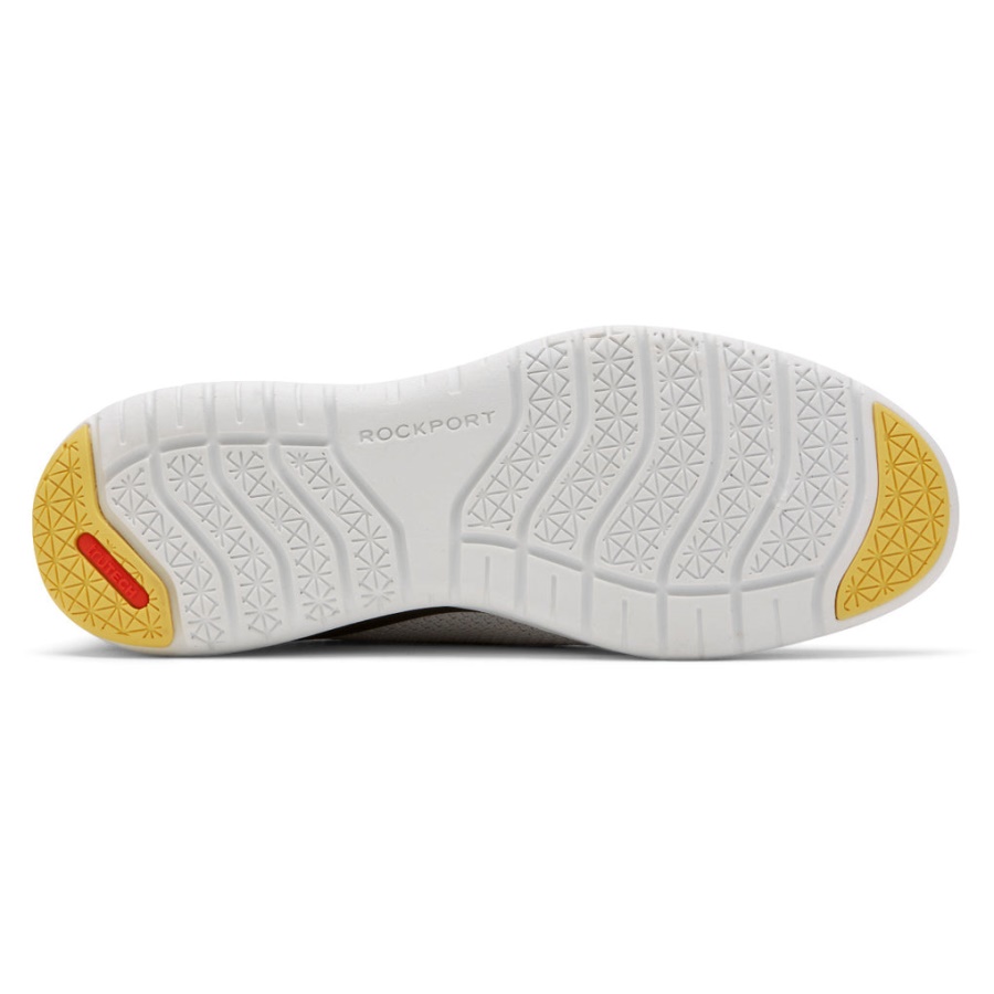 Rockport Dame Total Motion Sport Strikket Sneaker Grå Strikk