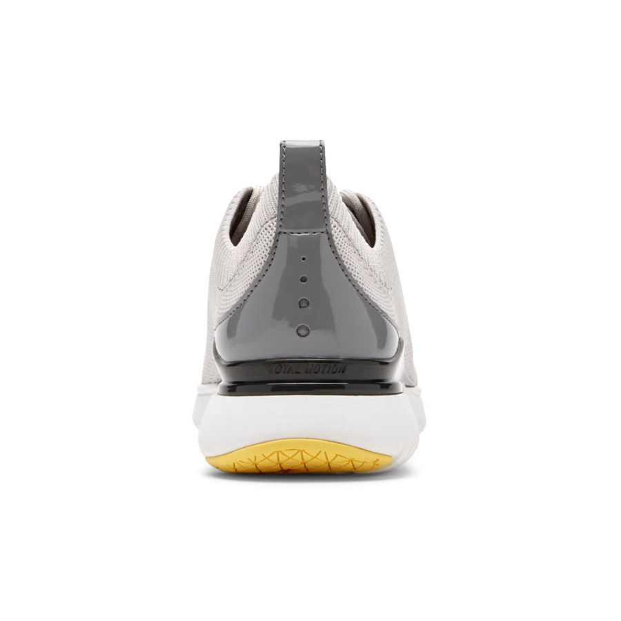 Rockport Dame Total Motion Sport Strikket Sneaker Grå Strikk