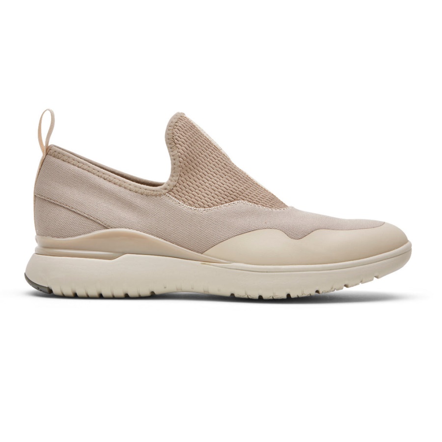 Rockport Dame Total Motion Sport Mesh Slip-on Hvit Hummus øko