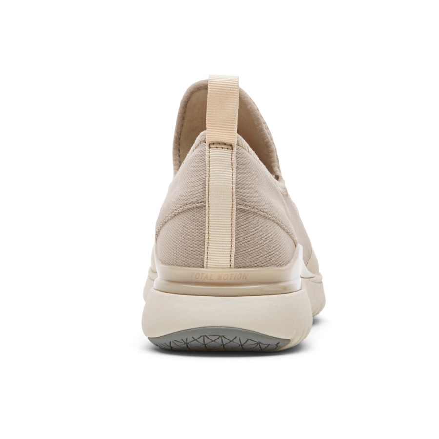 Rockport Dame Total Motion Sport Mesh Slip-on Hvit Hummus øko