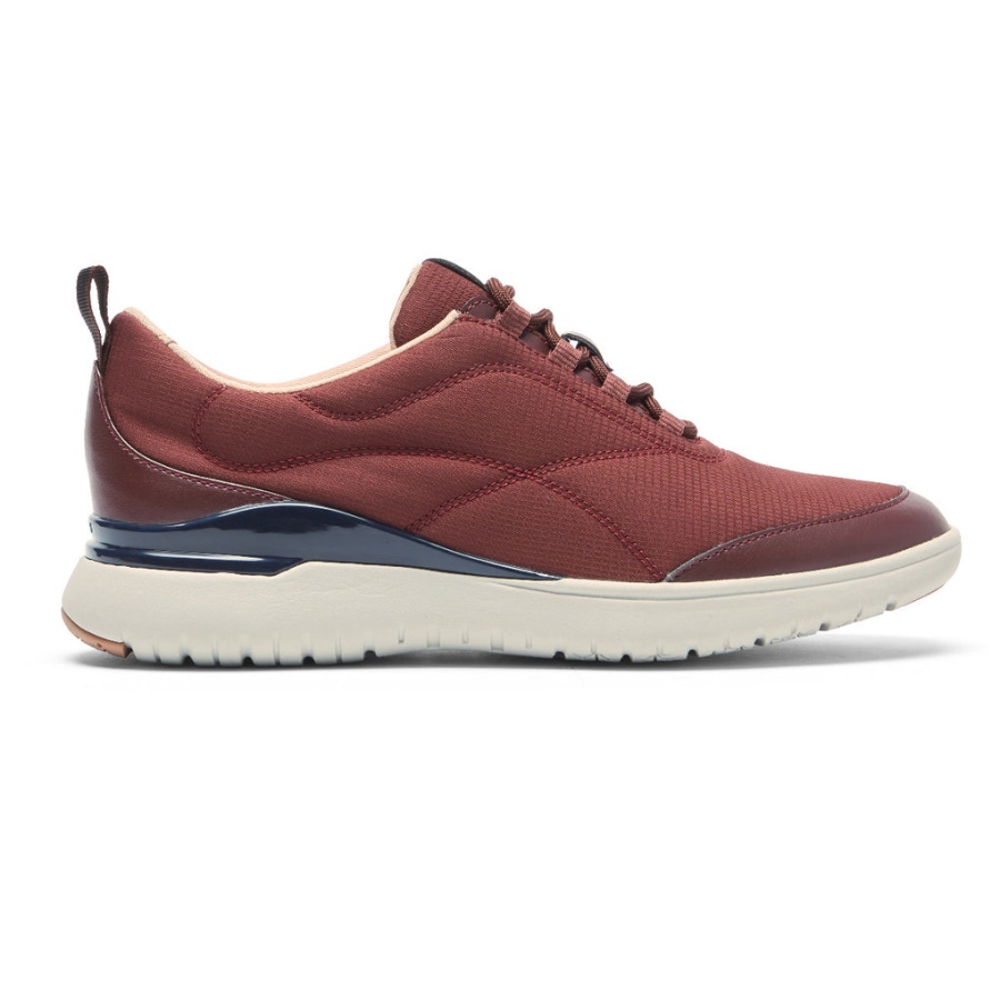 Rockport Dame Total Motion Sport Sneaker Oxblood