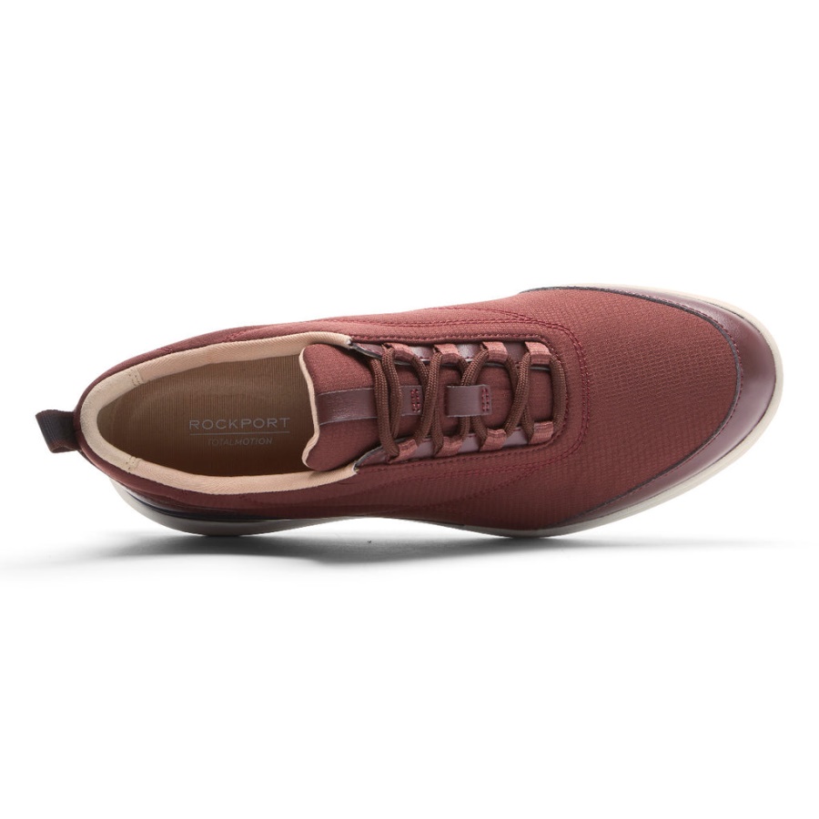 Rockport Dame Total Motion Sport Sneaker Oxblood
