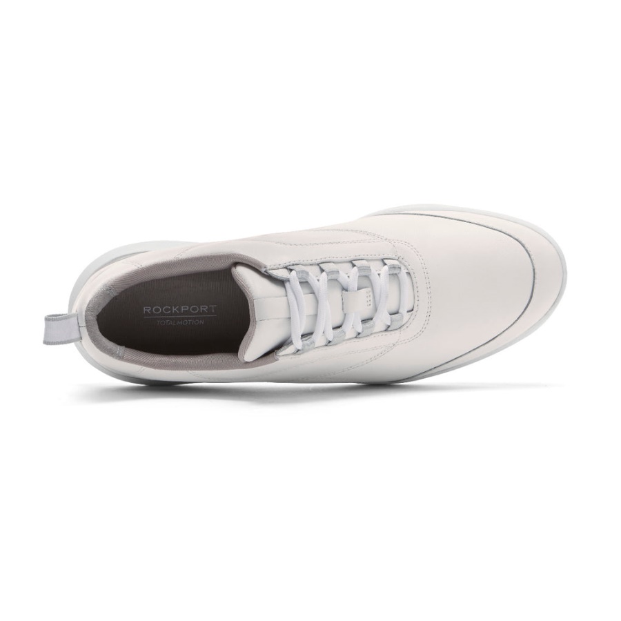 Rockport Dame Total Motion Sports Sneaker Hvitt Skinn