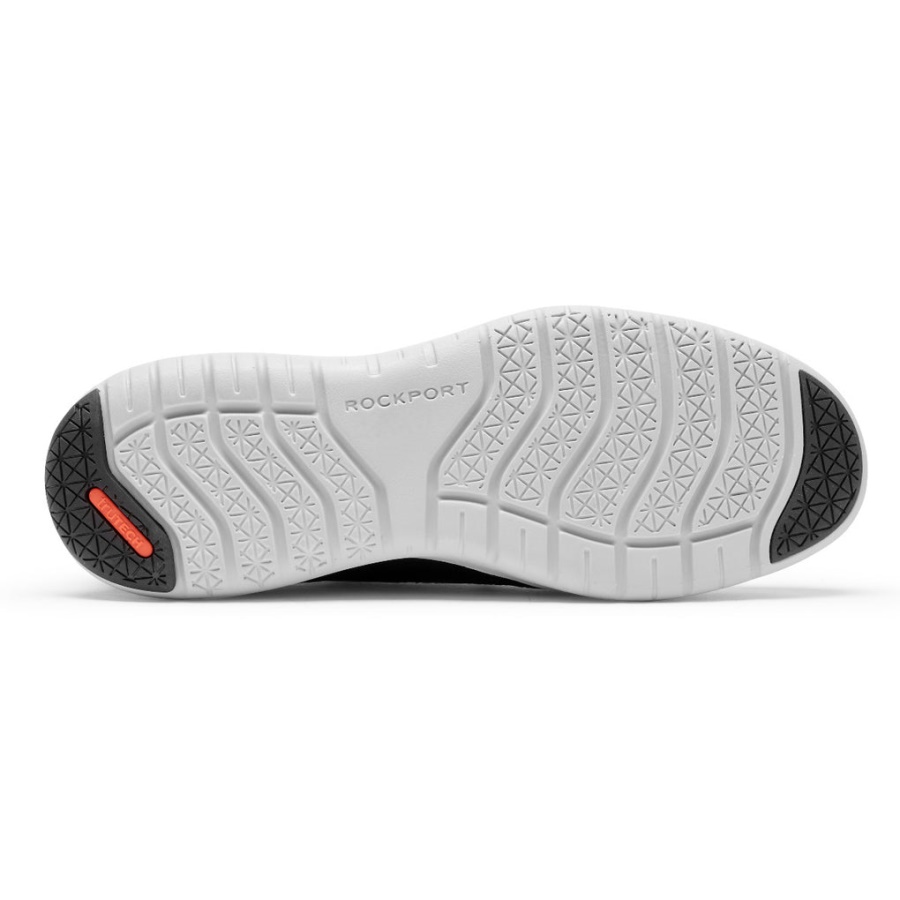 Rockport Dame Total Motion Sport Glidelås Sneaker Svart