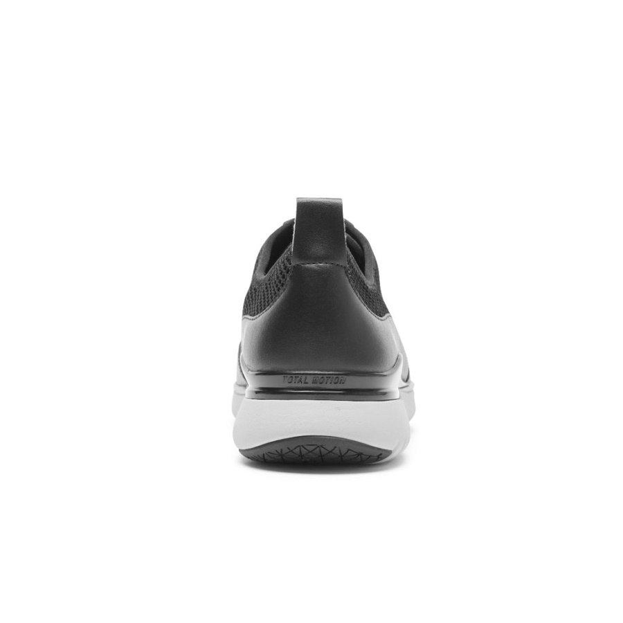 Rockport Dame Total Motion Sport Glidelås Sneaker Svart