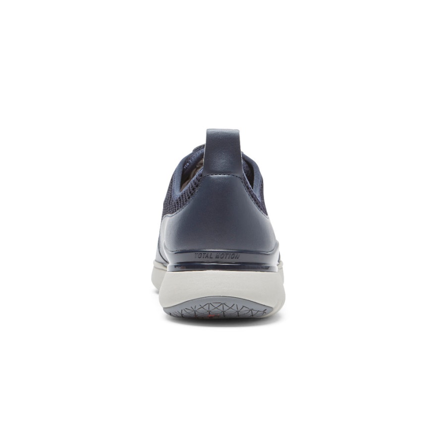 Rockport Dame Total Motion Sport Glidelås Sneaker Marine