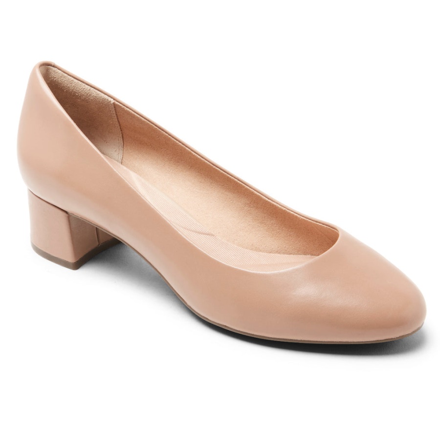 Rockport Dame Total Motion Sydney Pumpe Beige