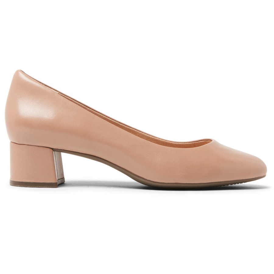 Rockport Dame Total Motion Sydney Pumpe Beige