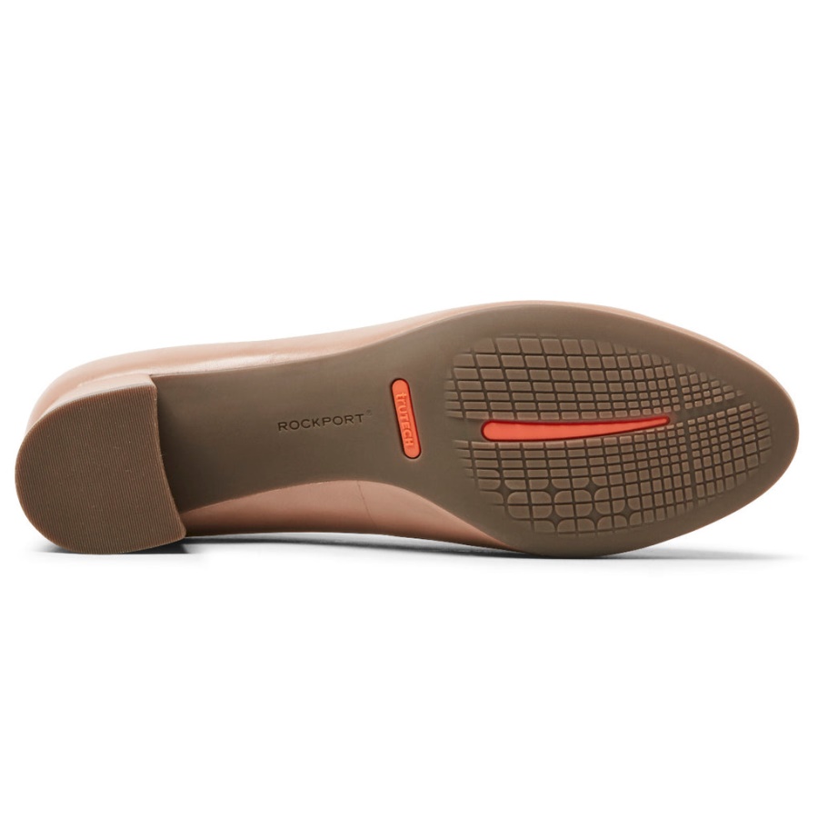 Rockport Dame Total Motion Sydney Pumpe Beige