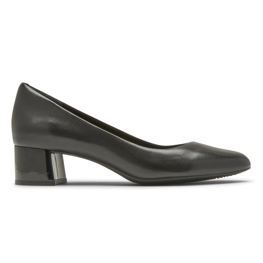 Rockport Dame Total Motion Sydney Pump Svart Skinn