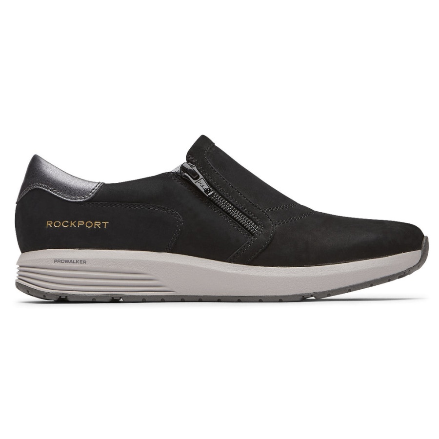 Rockport Dame Trustride Prowalker Slip-on Sneaker Svart