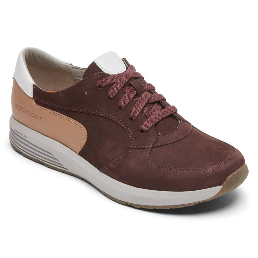 Rockport Dame Trustride Prowalker Sneaker Oxblood