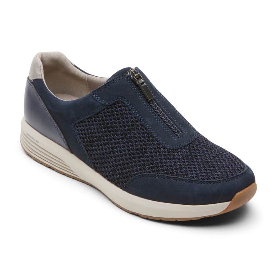 Rockport Dame Trustride Prowalker Glidelås Sneaker Indigo