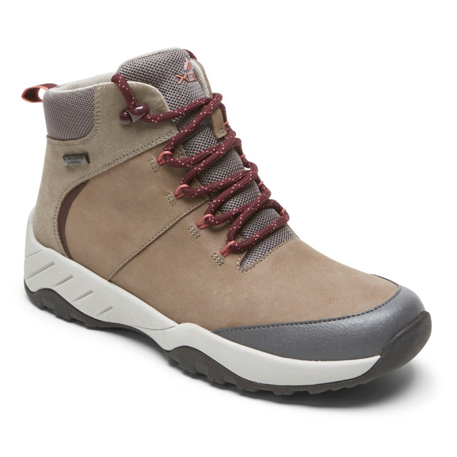 Rockport Kvinners Xcs Spruce Peak Støvel-vanntett Taupe