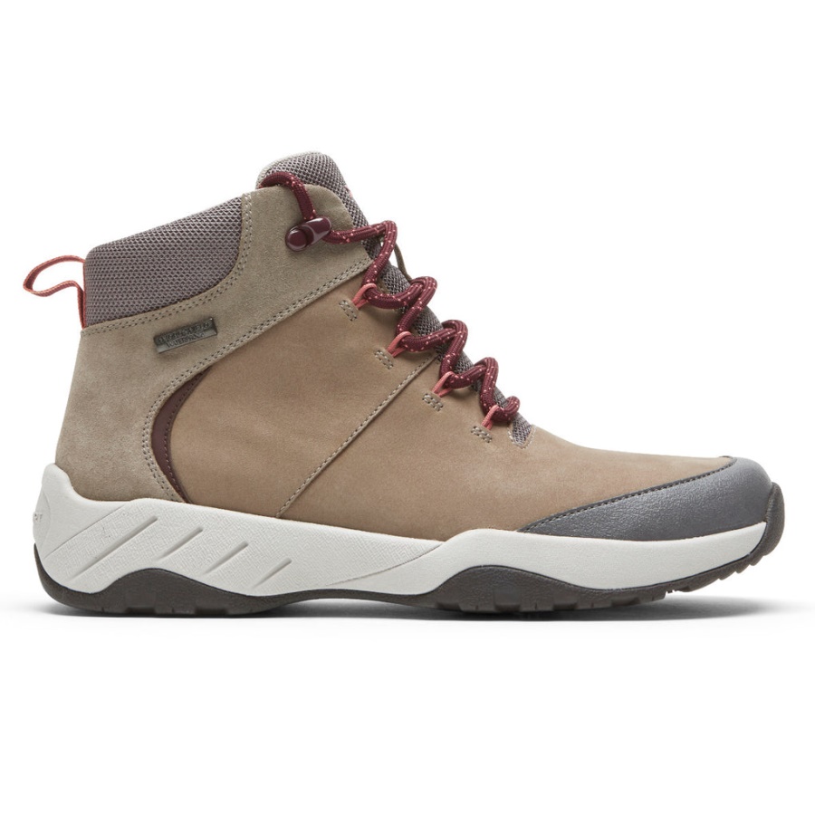 Rockport Kvinners Xcs Spruce Peak Støvel-vanntett Taupe