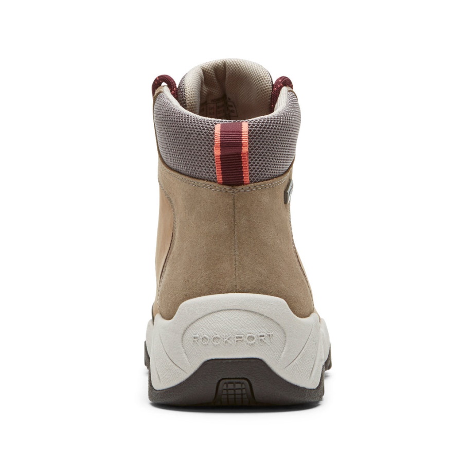 Rockport Kvinners Xcs Spruce Peak Støvel-vanntett Taupe