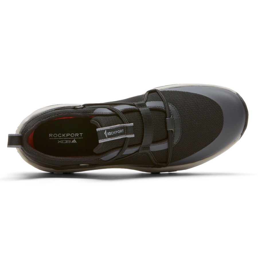 Rockport Dame Xcs Spruce Peak Slip-on Trekker Svart