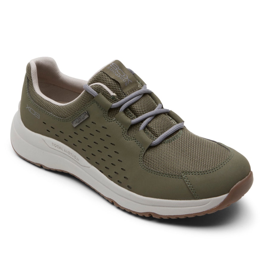 Rockport Kvinners Xcs Total Motion Trail Sneaker-vanntett Oliven øko