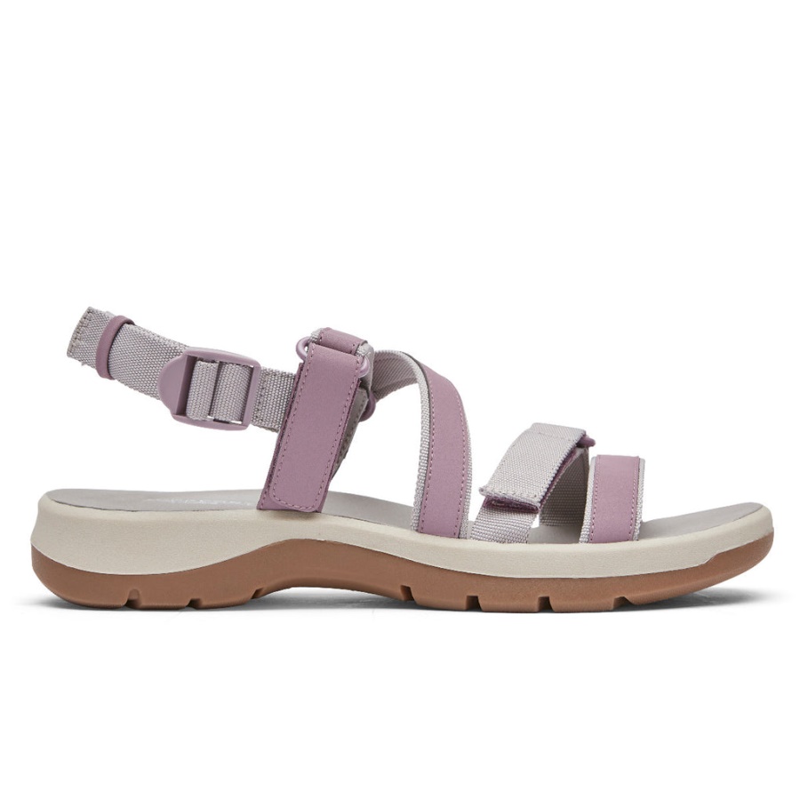 Rockport Kvinners Xcs Trail Tech Vaskbar Strappy Sandal Hyllebær