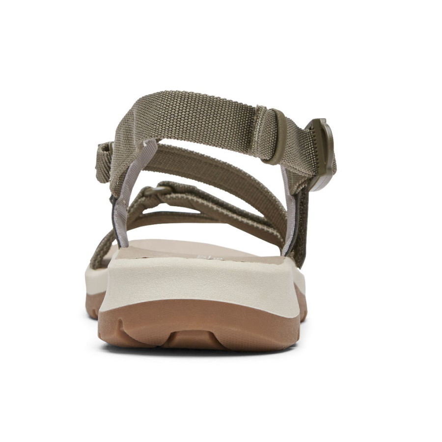 Rockport Kvinners Xcs Trail Tech Vaskbar Strappy Sandal Oliven