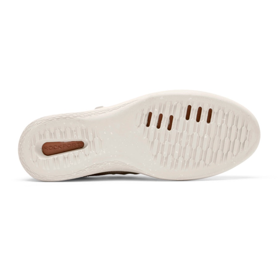 Rockport Dame Truflex Fly Vaskbar Strikk Sneaker Grå