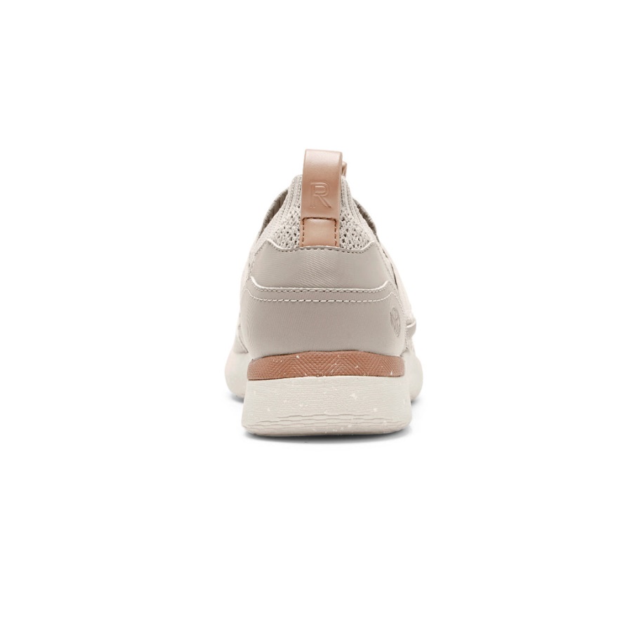 Rockport Dame Truflex Fly Vaskbar Strikk Sneaker Grå