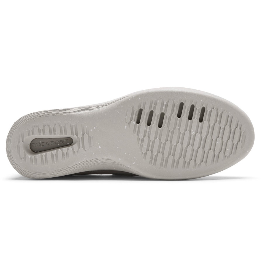 Rockport Dame Truflex Fluevaskbar Strikk Slip-on Dove Strikk Vaskbar