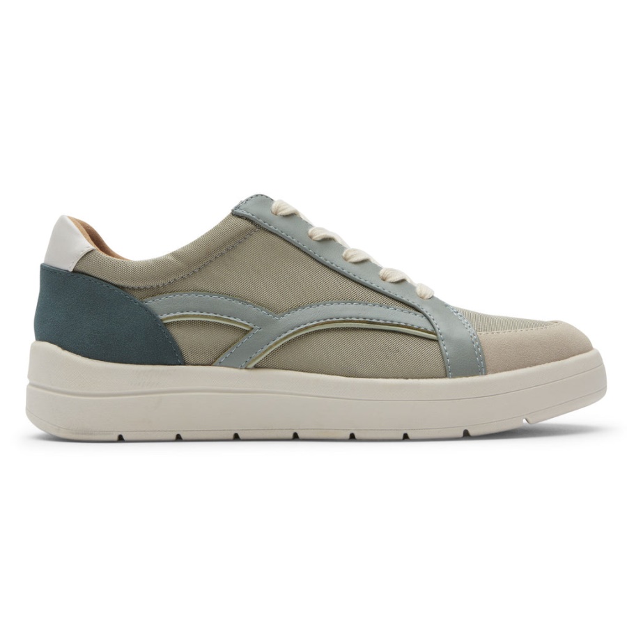 Rockport Dame Truflex Navya Retro Sneaker Grønn
