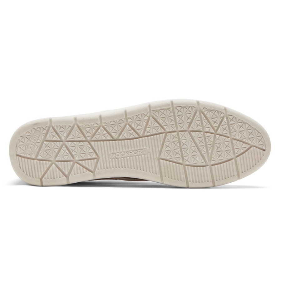 Rockport Dame Truflex Navya Retro Sneaker Taupe