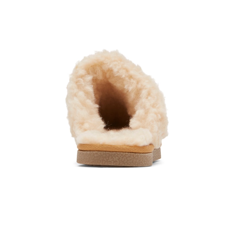 Rockport Dame Trutech Veda Slide Slipper Tan