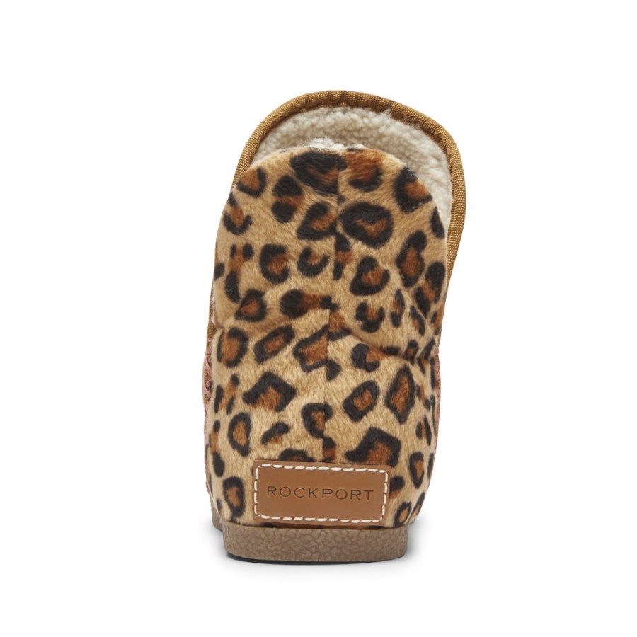 Rockport Dame Trutech Veda Slipper Boot Leopard