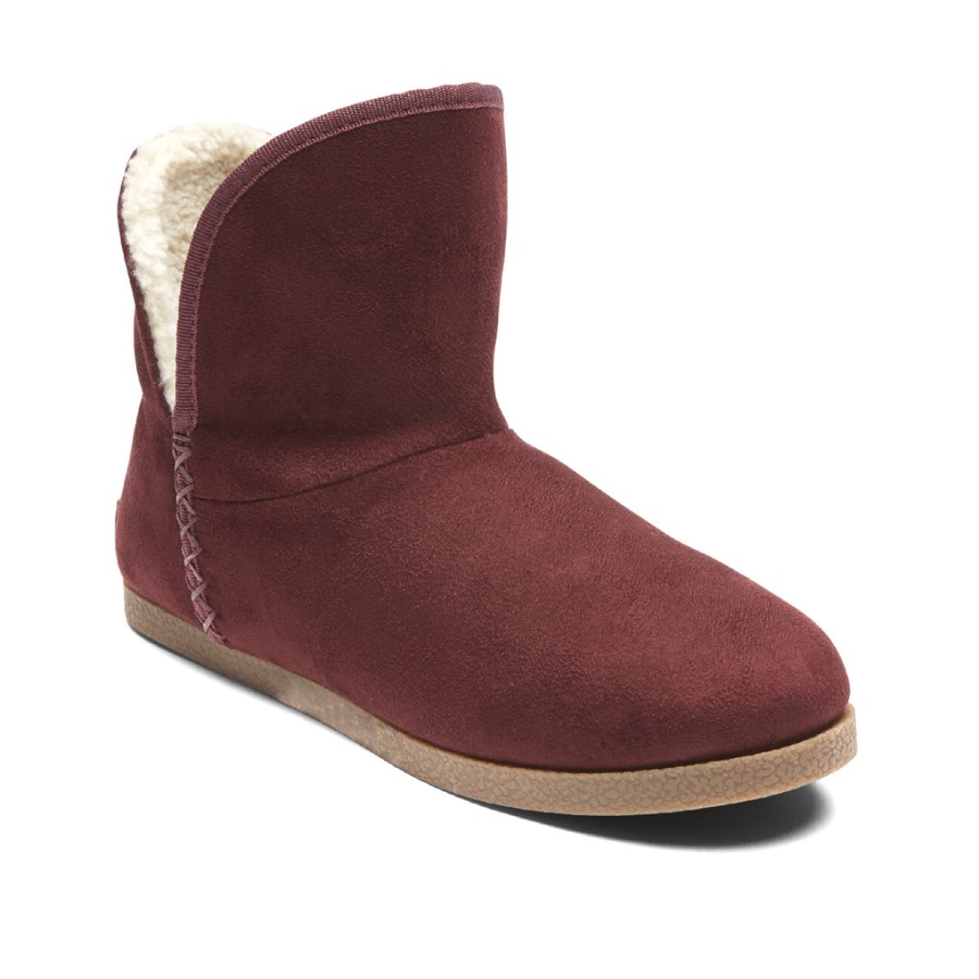 Rockport Dame Trutech Veda Slipper Boot Merlot
