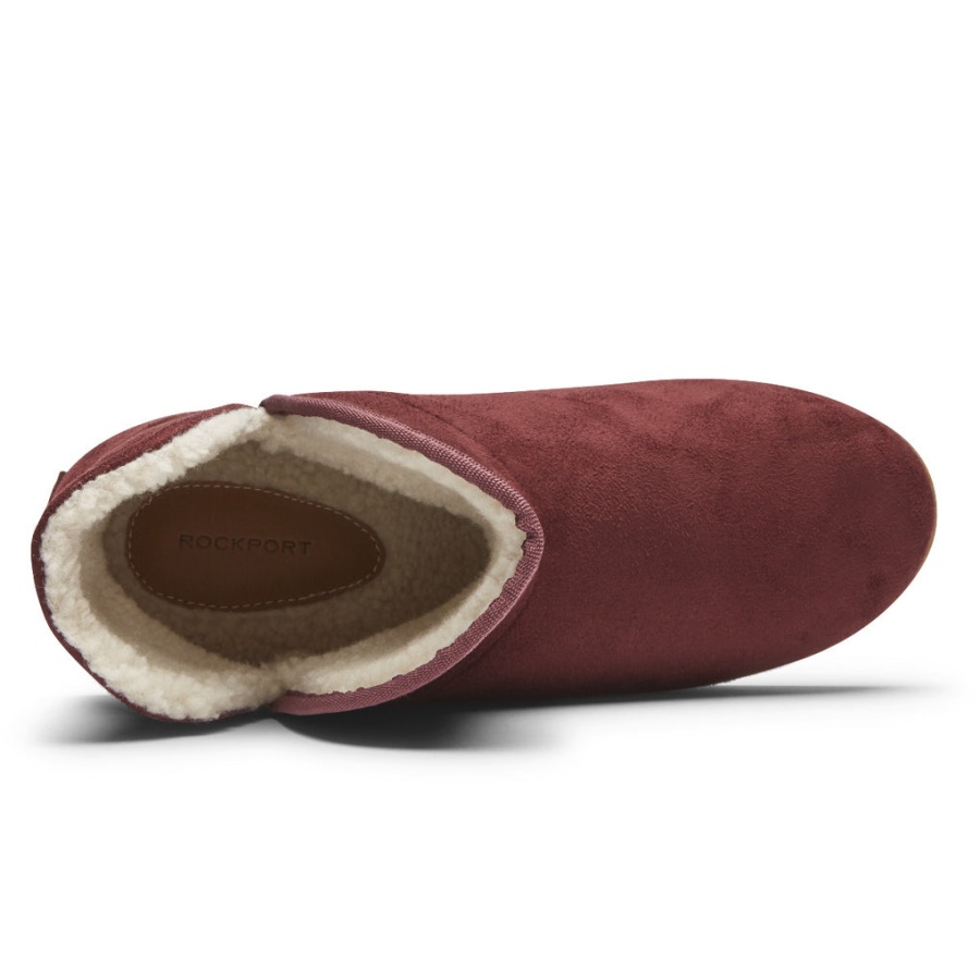 Rockport Dame Trutech Veda Slipper Boot Merlot