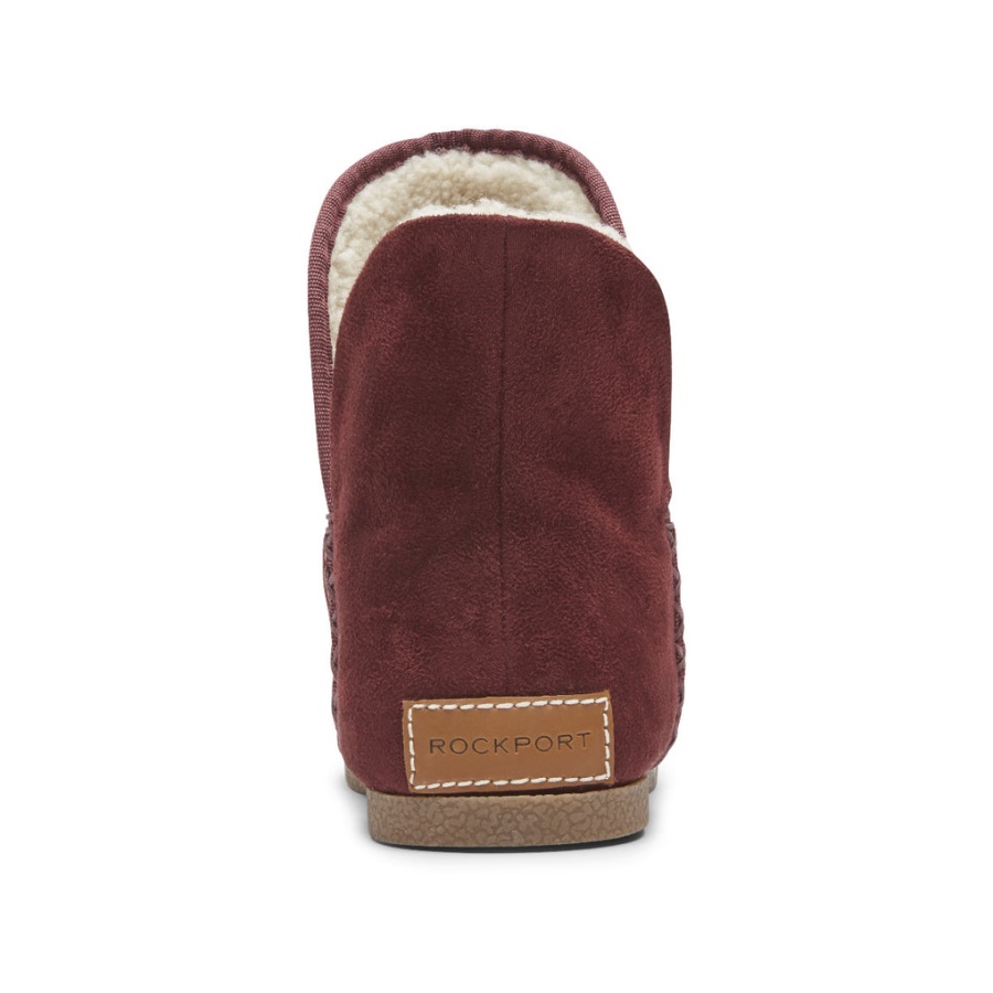 Rockport Dame Trutech Veda Slipper Boot Merlot