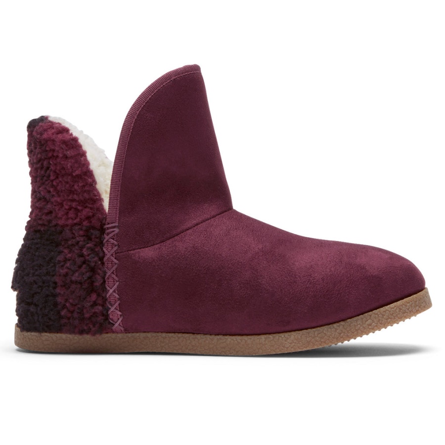 Rockport Dame Trutech Veda Slipper Boot Oxblood