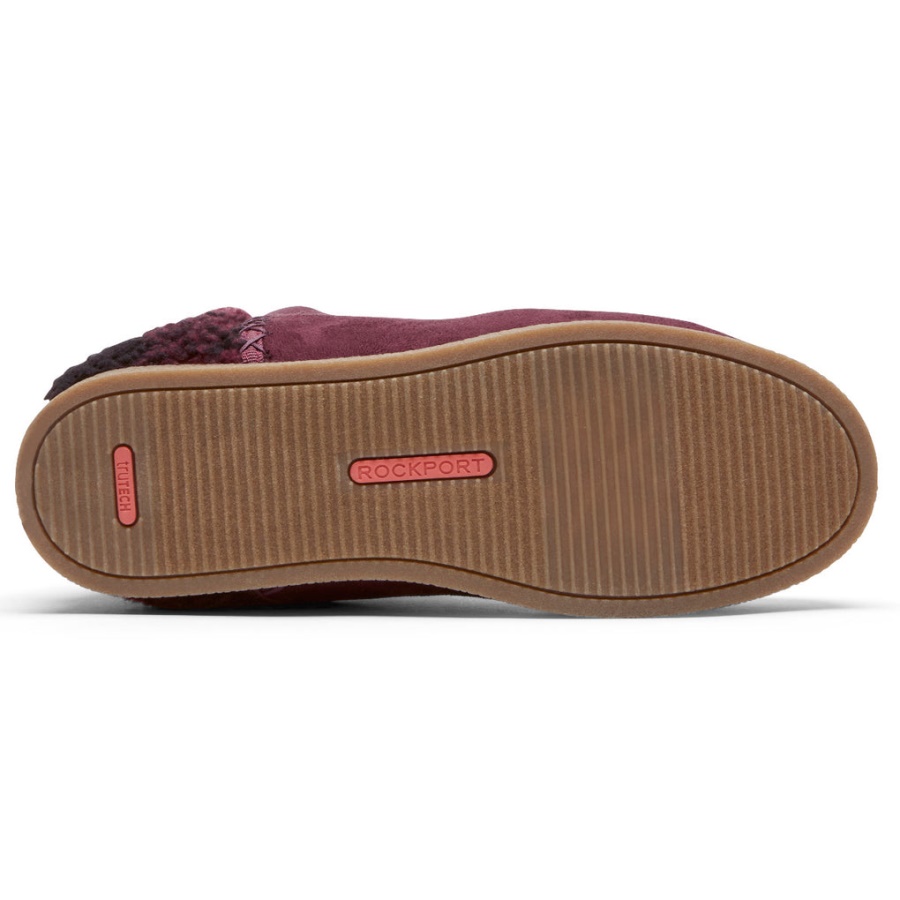 Rockport Dame Trutech Veda Slipper Boot Oxblood